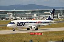 LOT Embraer ERJ-175-200STD SP-LII am 16.08.2012 auf dem Flughafen Frankfurt am Main