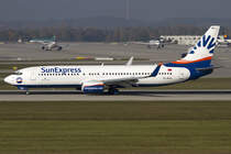 Sun Express, TC-SUU, Boeing, B737-86Q, 25.10.2012, MUC, Mnchen, Germany


