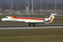 Iberia - Air Nostrum, EC-JZT, Bombardier, CRJ-900, 25.10.2012, MUC, Mnchen, Germany



