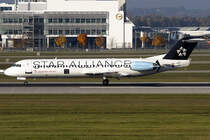 Austrian Arrows, OE-LVG, Fokker, F-100, 25.10.2012, MUC, Mnchen, Germany 



