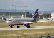 Aeroflot A 319-111 VP-BUK am 16.08.2012 auf dem Flughafen Frankfurt am Main