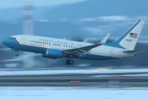 USA - Air Force 
Boeing C-40C Clipper
05-0932 
ZRH Zurich [Zurich-Kloten], Switzerland
26.01.13