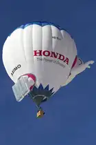 Private, HB-QLK, Cameron, Z-105, 26.01.2013, Chateau d&acute;Oex, Switzerland 




