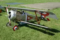 4, Nieuport 17, 40-Jahre Jubil�ums-Airmeeting des DMFV (Deutscher Modellflieger Verband) auf dem Flugplatz der Fa.  GROB AIRCRAFT  am 07.07.2012 