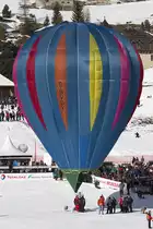 Private, G-BVDY, Cameron, C-60, 26.01.2013, Chateau d&acute;Oex, Switzerland


