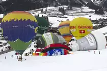 Private, F-GSGE, Cameron, Z-120, 26.01.2013, Chateau d&acute;Oex, Switzerland 





