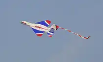 2.3.2013 Klosterfelde. Unbekanntes Modellflugzeug mit beeindruckenden Flugeigenschaften.