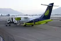Skywork Airlines, HB-AES, Dornier, DO-328, 26.01.2013, BRN, Bern, Switzerland




