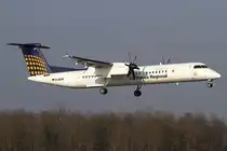 Lufthansa - Augsburg Airways, D-ADHP, deHavilland, DHC-8-402, 03.03.2013, BSL, Basel, Switzerland 





