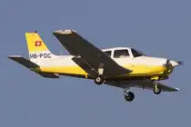 Private, HB-POC, Piper, PA28-161, 03.03.2013, BSL, Basel, Switzerland 




