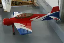 ohen, ? unbekanntes Propellerflugzeug ?, 40-Jahre Jubil�ums-Airmeeting des DMFV (Deutscher Modellflieger Verband) auf dem Flugplatz der Fa.  GROB AIRCRAFT  am 07.07.20