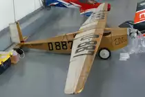 D-ERTA (D-887), Messerschmitt  M-17 Ello , 40-Jahre Jubil�ums-Airmeeting des DMFV (Deutscher Modellflieger Verband) auf dem Flugplatz der Fa.  GROB AIRCRAFT  am 07.07.20