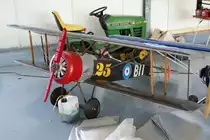 25-B II A676, Sopwith  Pup , 40-Jahre Jubil�ums-Airmeeting des DMFV (Deutscher Modellflieger Verband) auf dem Flugplatz der Fa.  GROB AIRCRAFT  am 07.07.20



