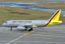 A 319-132 D-AGWO der Germanwings taxy at CGN - 30.12.2012