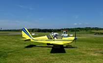 Eurostar, hier bei Rundflgen am Tag der Offenen Tr am Freiburger Flugplatz, Juni 2013