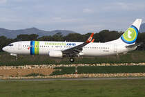 Transavia, PH-GUA, Boeing, B737-8EH, 08.05.2013, GRO, Girona, Spain 



