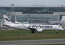 Finnair, OH-LKG, Embraer, ERJ-190 LR (neue Finnair-Lackierung), 21.04.2013, FRA-EDDF, Frankfurt, Germany