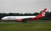 Air Berlin,D-ABXA,(c/n288),Airbus A330-223,28.06.2013,HAM-EDDH,Hamburg,Germany,(Bemalung:ONE WOLD)