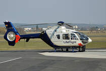 EC-135P-2 Life Flight D-HBYE in Bonn-Hangelar - 27.03.2013