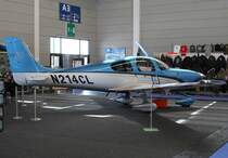 N214CL, Cirrus, SR-22 GTS, 24.04.2013, Aero 2013 (EDNY-FDH), Friedrichshafen, Germany