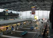 Flughafen Dresden-Klotzsche, Abflugebene, 2.11.2006
