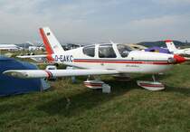 Privat, D-EAKC, Socata, TB-10 Tobago, 23.08.2013, EDMT, Tannheim (Tannkosh '13), Germany 