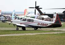 Privat, D-EBAP, Mooney, M-20 M TLS, 23.08.2013, EDMT, Tannheim (Tannkosh '13), Germany 