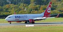 Air Berlin Boeing 737-86J
D-ABMF. Airport HAM 14.10.2013