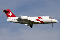 Swiss Air Ambulance - REGA, HB-JRC, Bombardier, CL-600-2B16 Challenger-604, 22.09.2013, ZRH, Zrich, Switzerland



