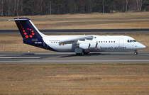 Brussels Airlines Avro Regjet RJ100 OO-DWD beim Start in Berlin-Tegel am 14.04.2013