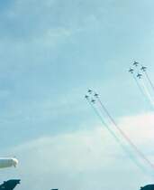 Eine andere Formation der Staffel auf der ILA 1988 in Hannover