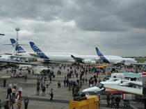 Airbus A380,A340sowie A318 auf der ILA 2006