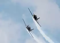 Die P 3 Flyers bei der Flugvorfhrung auf den schsischen Flugtagen in Bautzen am 10.08.2013