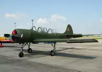 Wega Air Service, Yak-52, SP-YDG, Schsische Flugtage Bautzen, 10.08.2013