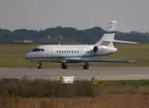 Privater Dassault Falcon 20FS N502BG am 25.08.2013 auf dem Flughafen Berlin-Schnefeld