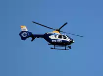 Germany Police EC-135P2+ D-HBBY ber dem Flughafen Berlin-Schnefeld am 25.08.2013