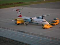 Eine Dash 8 - Q300 der Austrian Arrows aus Wien.