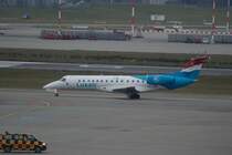 Embraer Regional Jet ERJ-135 LX-LGK in Hamburg Fuhlsbttel am 02.12.08