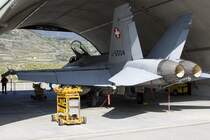 Swiss - Air Force, J-5004, McDonnell Douglas, FA-18C; 26.09.2008, LSMS, Sion, Switzerland