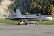 Swiss - Air Force, J-5005, McDonnell Douglas, FA-18C; 08.10.2008, LSMM, Meiringen, Switzerland