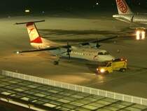 Hier ist Flug OS 955 aus Wien, durchgefhrt von Austrian Arrows mit einer Dash 8 - Q300 (OE-LTH), zu sehen.