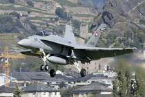 Swiss - Air Force, J-5015, McDonnell Douglas, FA-18C; 26.09.2008, LSMS, Sion, Switzerland