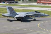 Swiss - Air Force, J-5017, McDonnell Douglas, FA-18C; 26.09.2008, LSMS, Sion, Switzerland