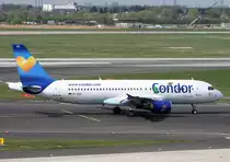 Condor (ex Condor-Berlin), D-AICL, Airbus, A 320-200 (Janosch-Sticker & Mischlackierung  Sunny Hart ), 02.04.2014, DUS-EDDL, Dsseldorf, Germany
