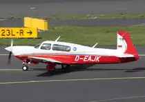 Prrivat, D-EAJK  The Red Baron , Mooney, M-20 M, 02.04.2014, DUS-EDDL, Dsseldorf, Germany 