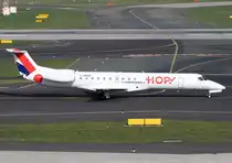 HOP! (Air France - Regional), F-GRGD, Embraer, ERJ-145 EU, 02.04.2014, DUS-EDDL, Dsseldorf, Germany 