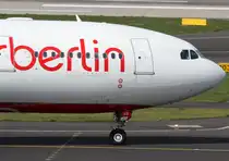 Air Berlin, D-ABXB, Airbus, A 330-200 (Bug/Nose), 02.04.2014, DUS-EDDL, Dsseldorf, Germany
