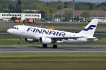 OH-LVG Finnair Airbus A319-112   Tegel 23.04.2014 Start