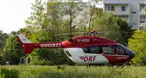 05.05.14 / D-HDER (c/n: 9063 | Christoph Sachsen-Anhalt) im Einsatz im Leipziger Westen