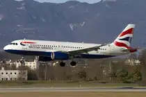 British Airways, G-EUUH, Airbus, A320-232, 13.01.2015, GVA, Geneve, Switzerland 



